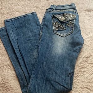 Junior jeans size 28 regular length